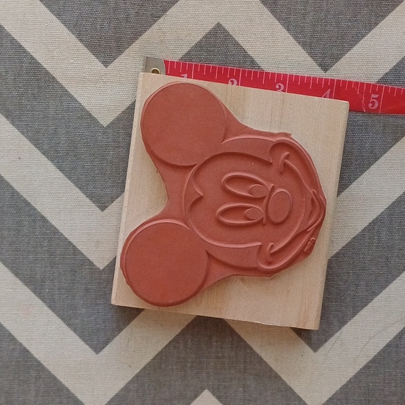 Mickey Mouse Big Mickey Portrait Stamp Rubber Stampede A1404G New - Picture 4 of 9